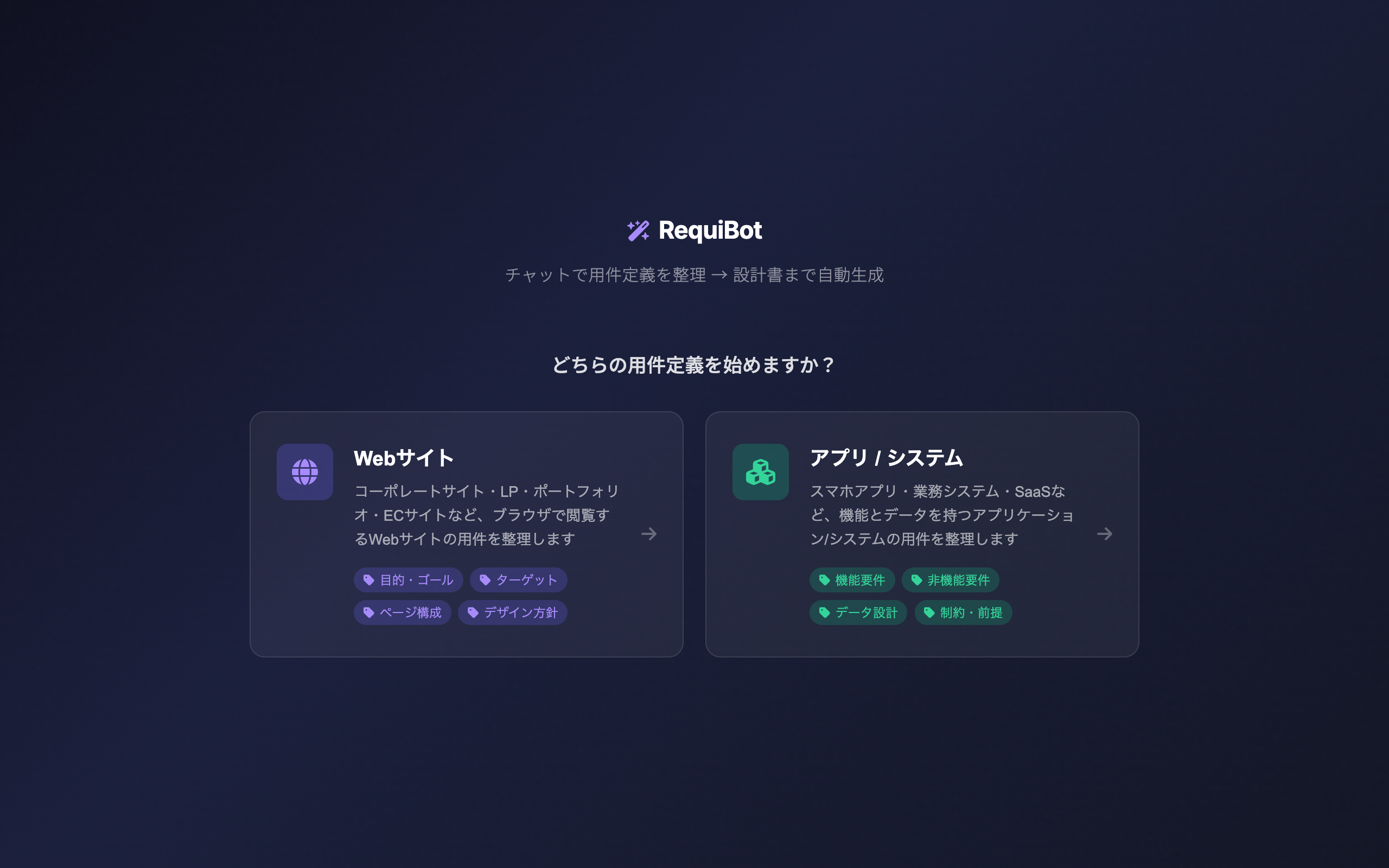 RequiBot スクリーンショット